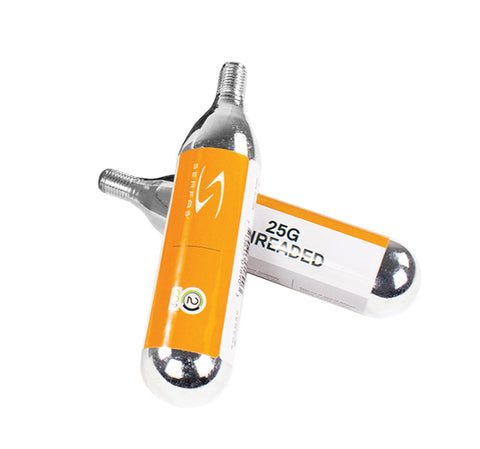 Threaded CO2 Cartridge - 25g