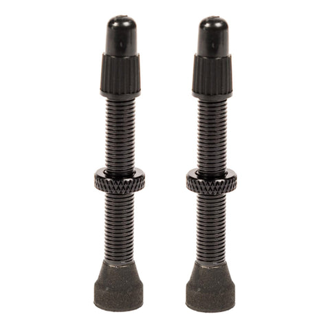 Black Tubeless Valve Stems 35mm
