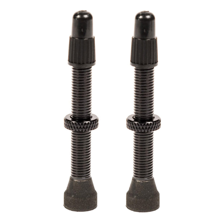 Black Tubeless Valve Stems 35mm