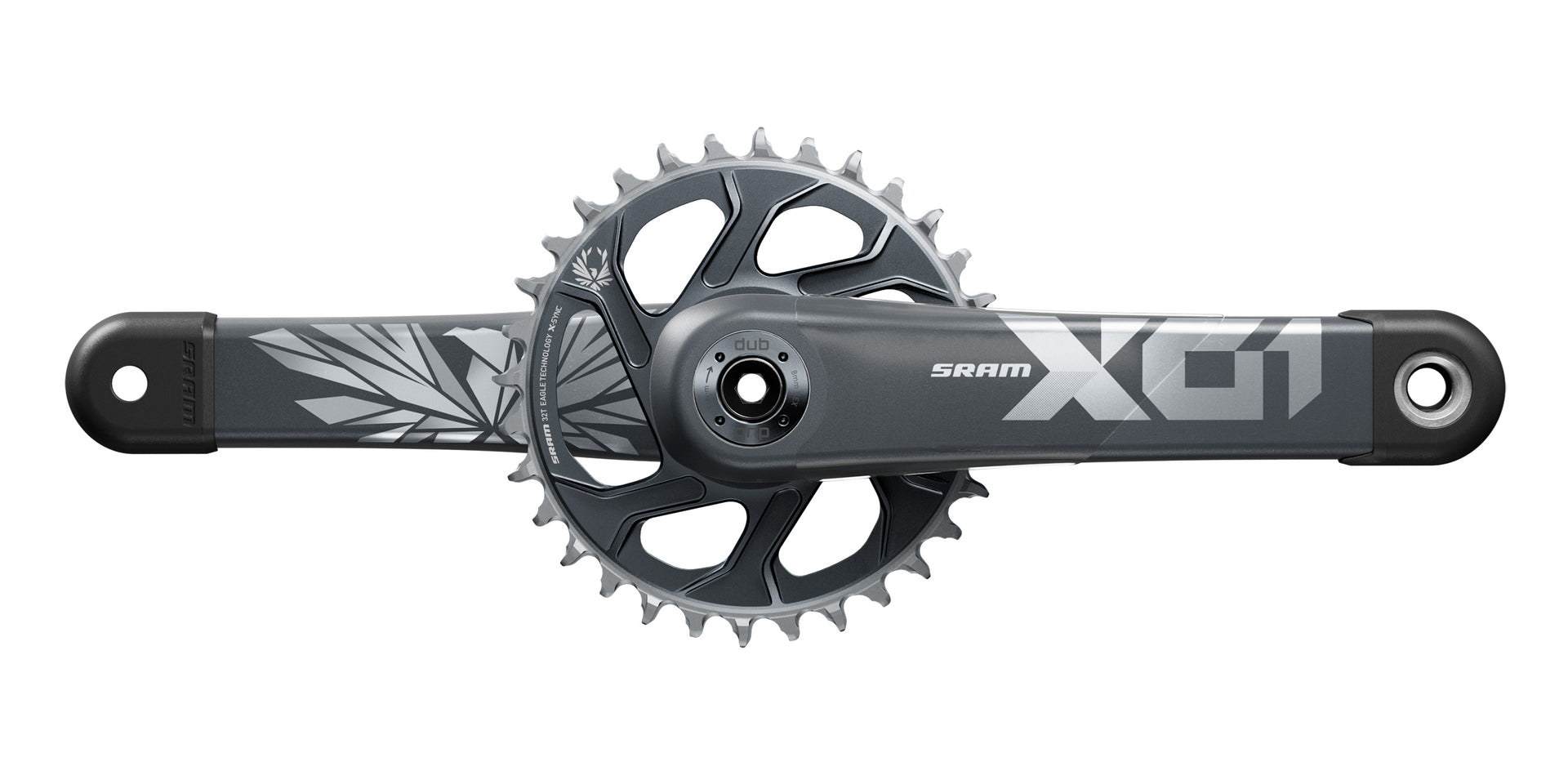 SRAM X01 Eagle DUB Boost Crankset 32T